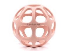 Gryzak silikonowy piłeczka różowy 4m+ BAMBOOM