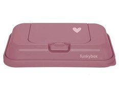 Pojemnik na chusteczki To go Punch pink little heart FUNKYBOX