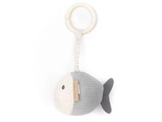 Rybka przytulanka pull&shake niebieska 30cm 0m+ BAMBOOM
