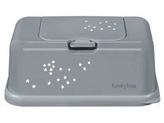 Pojemnik na chusteczki Grey little stars FUNKYBOX