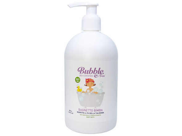 Organiczny płyn do kąpieli dla dziewczynki 500 ml 0m+ BUBBLE&CO